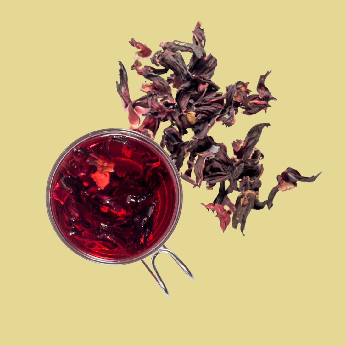 Himalayan Hibiscus-Rose Tea A Tranquil Blend for Tea Enthusiasts & Wellness Seekers