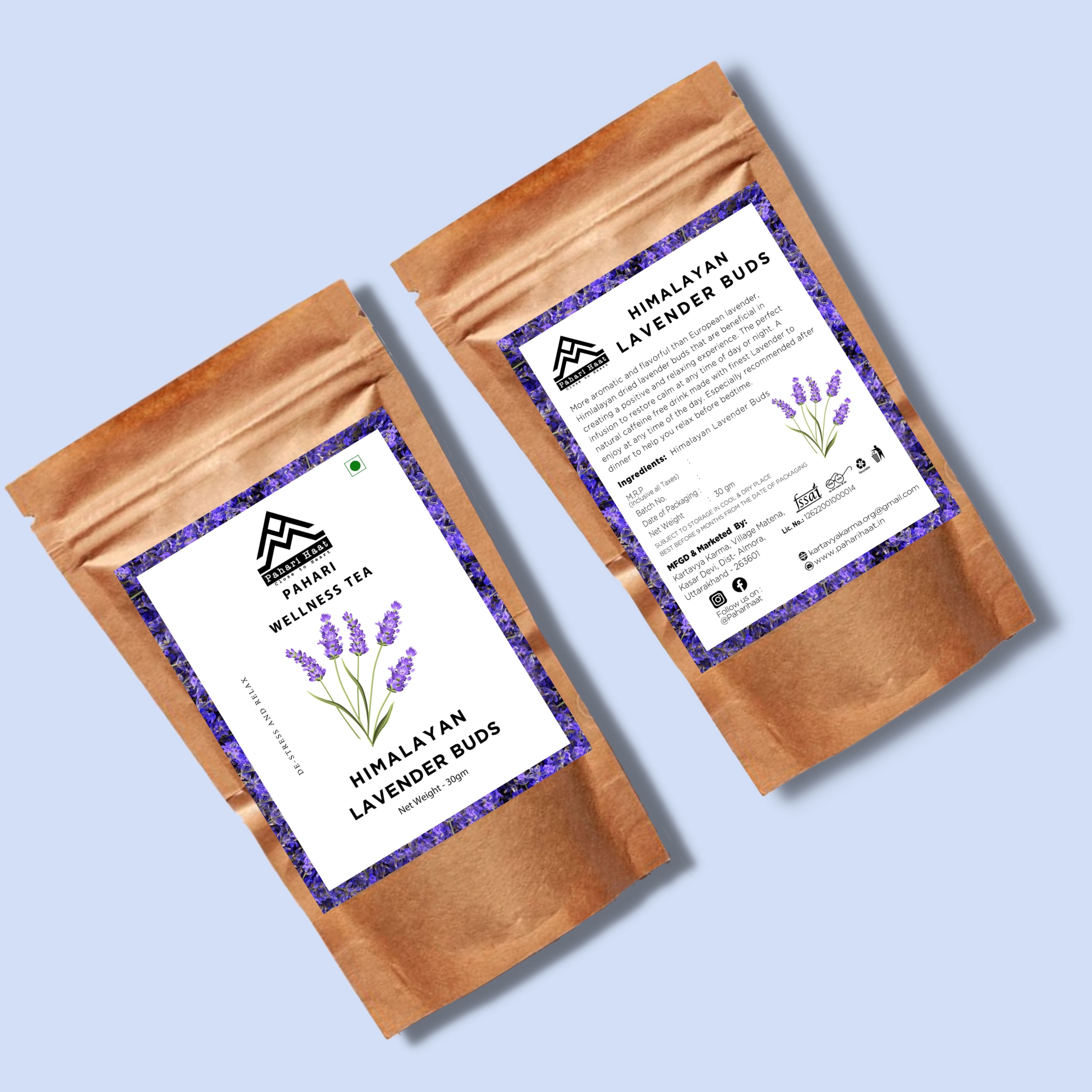 Himalayan Lavender Buds - 30gms | Pahari Haat