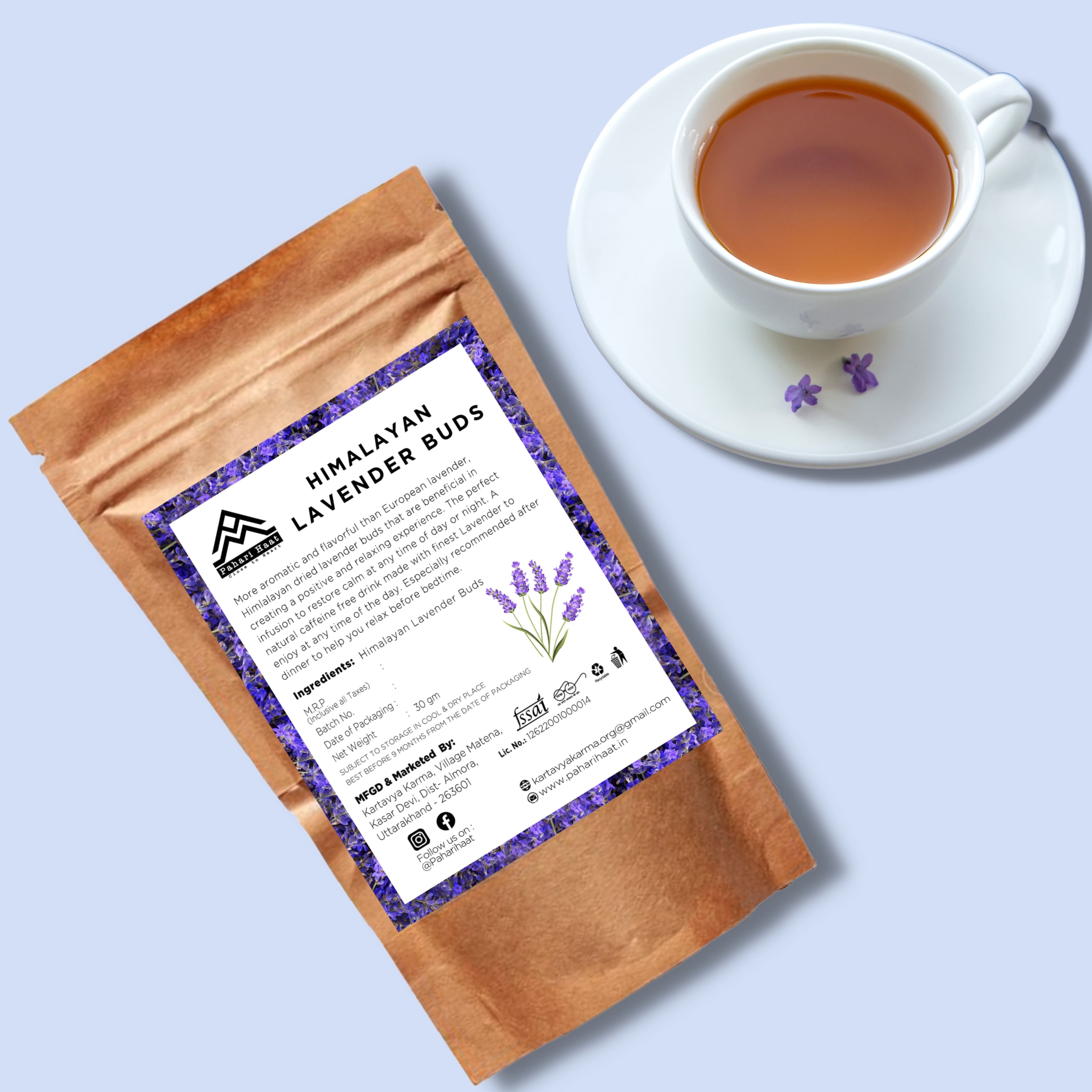 Himalayan Lavender Buds - 30gms | Pahari Haat