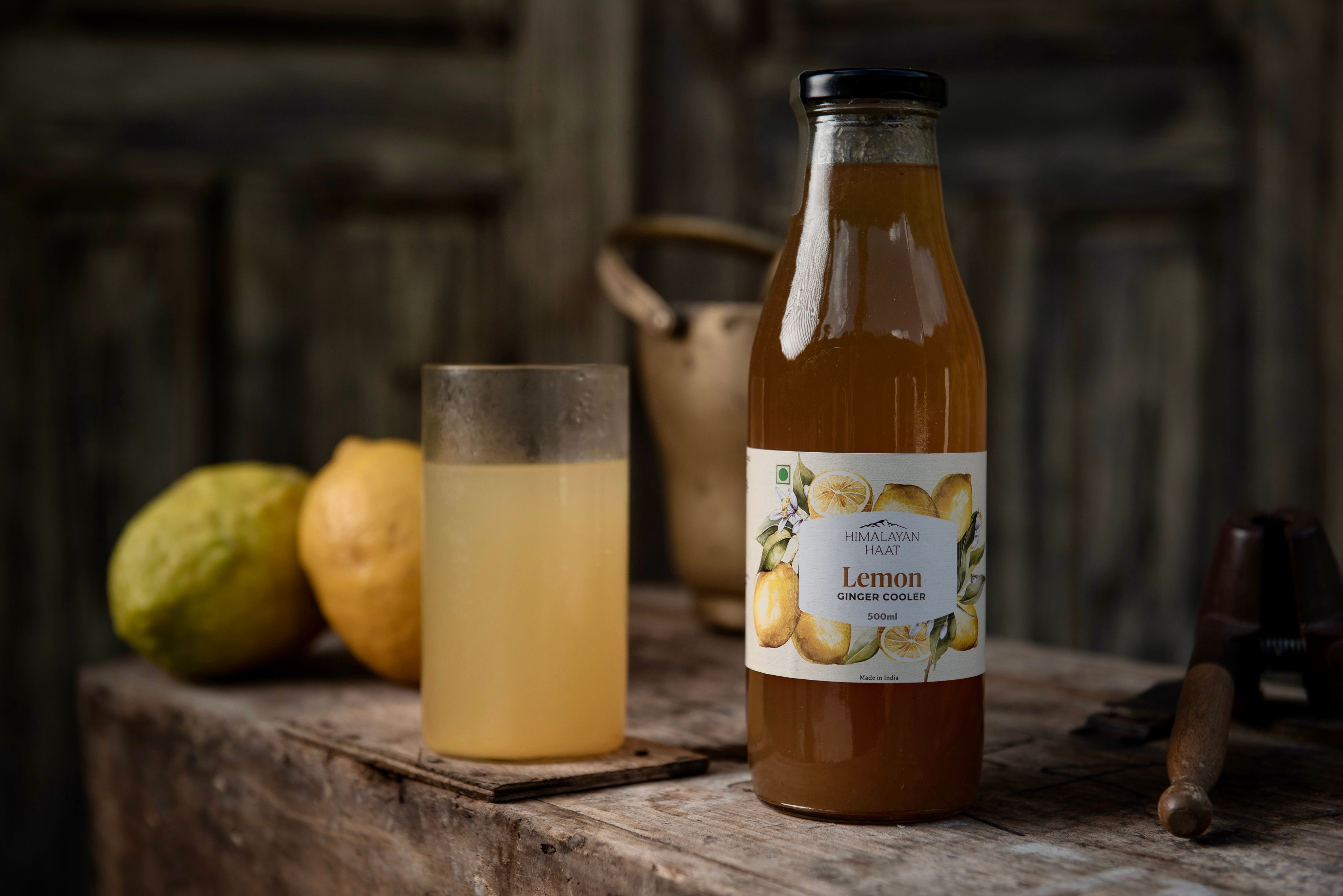 Lemon Ginger Cooler 500ml | Himalayan Haat