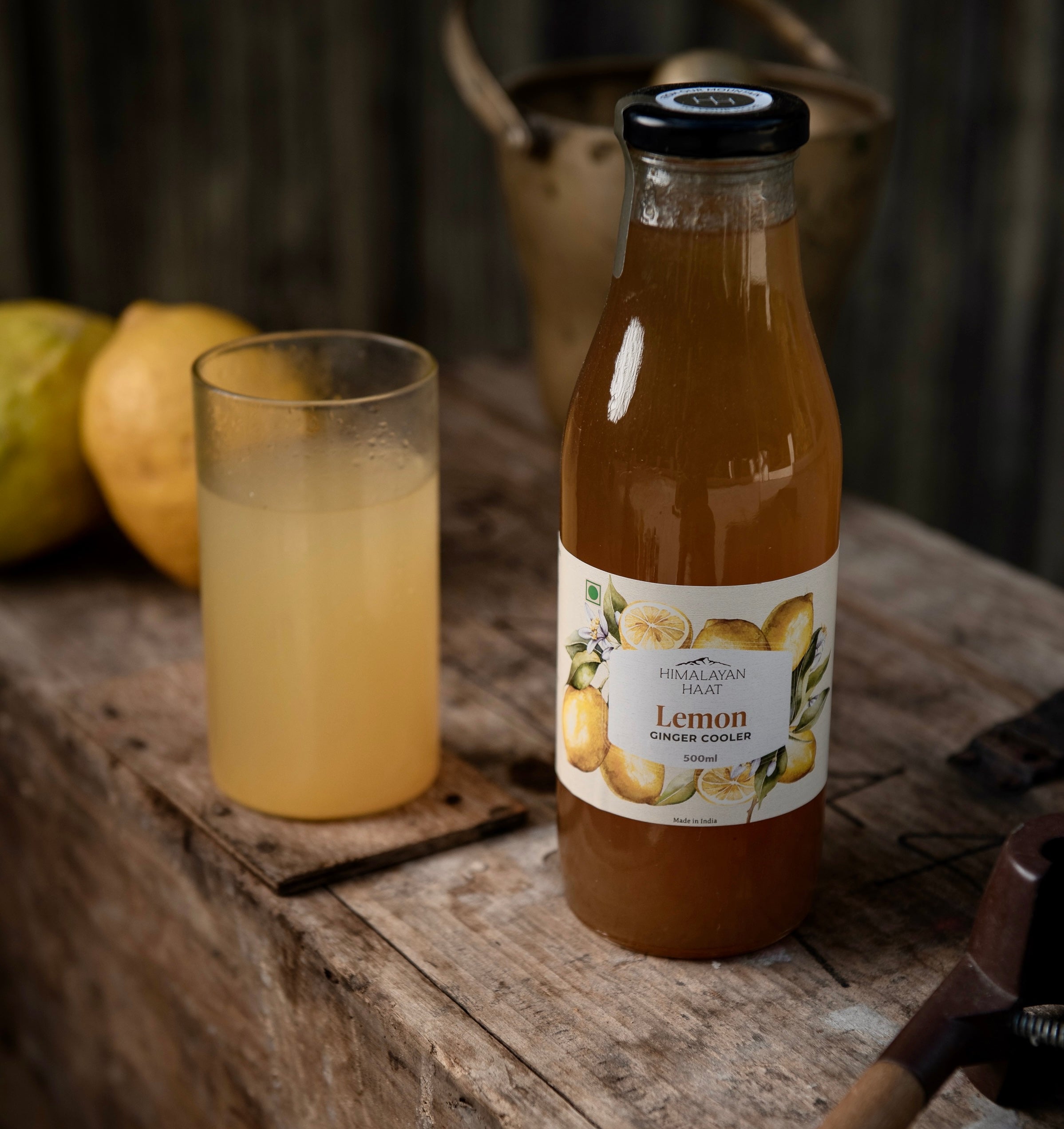 Lemon Ginger Cooler 500ml | Himalayan Haat