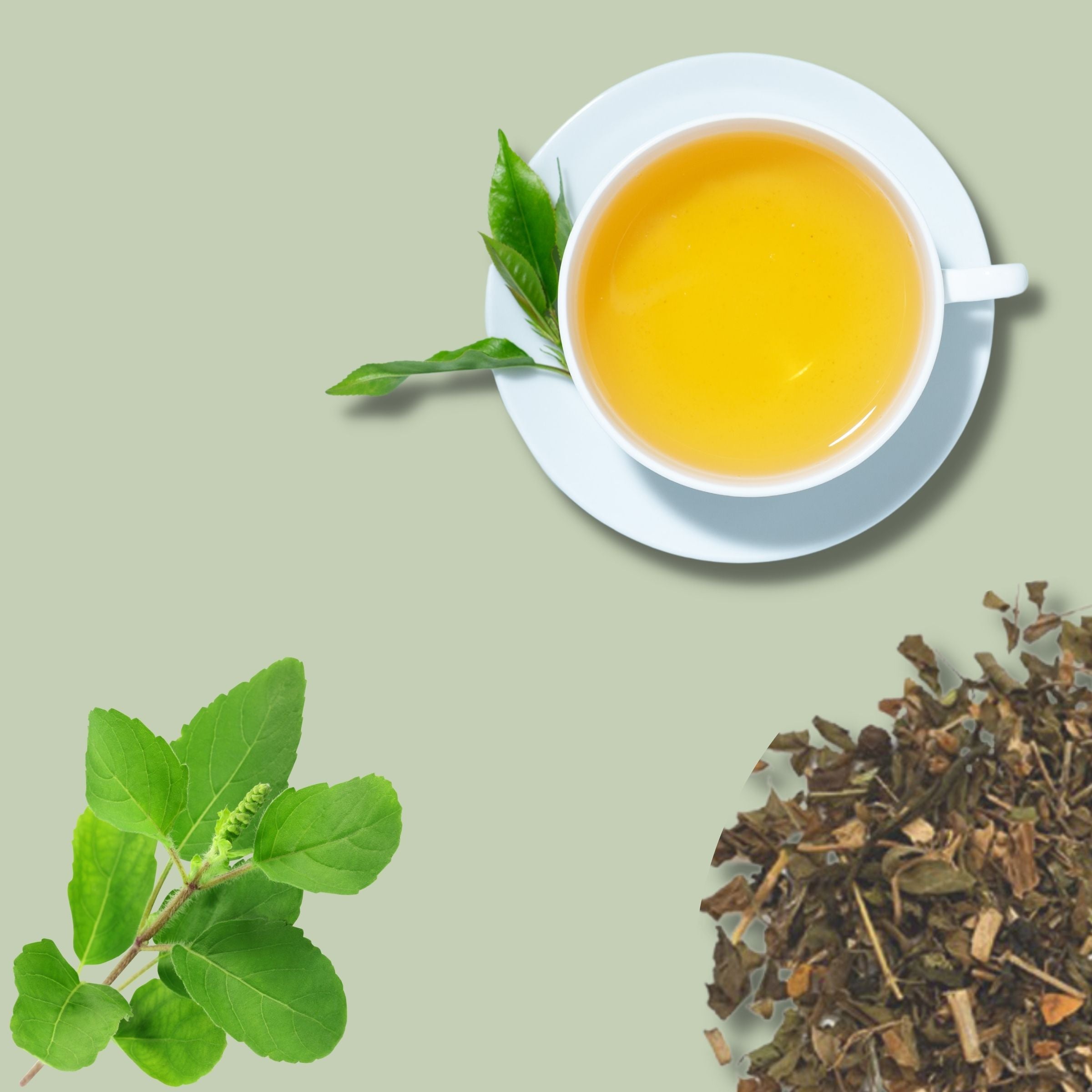 Himalayan Tulsi Bliss Tea - 50gms | Pahari Haat