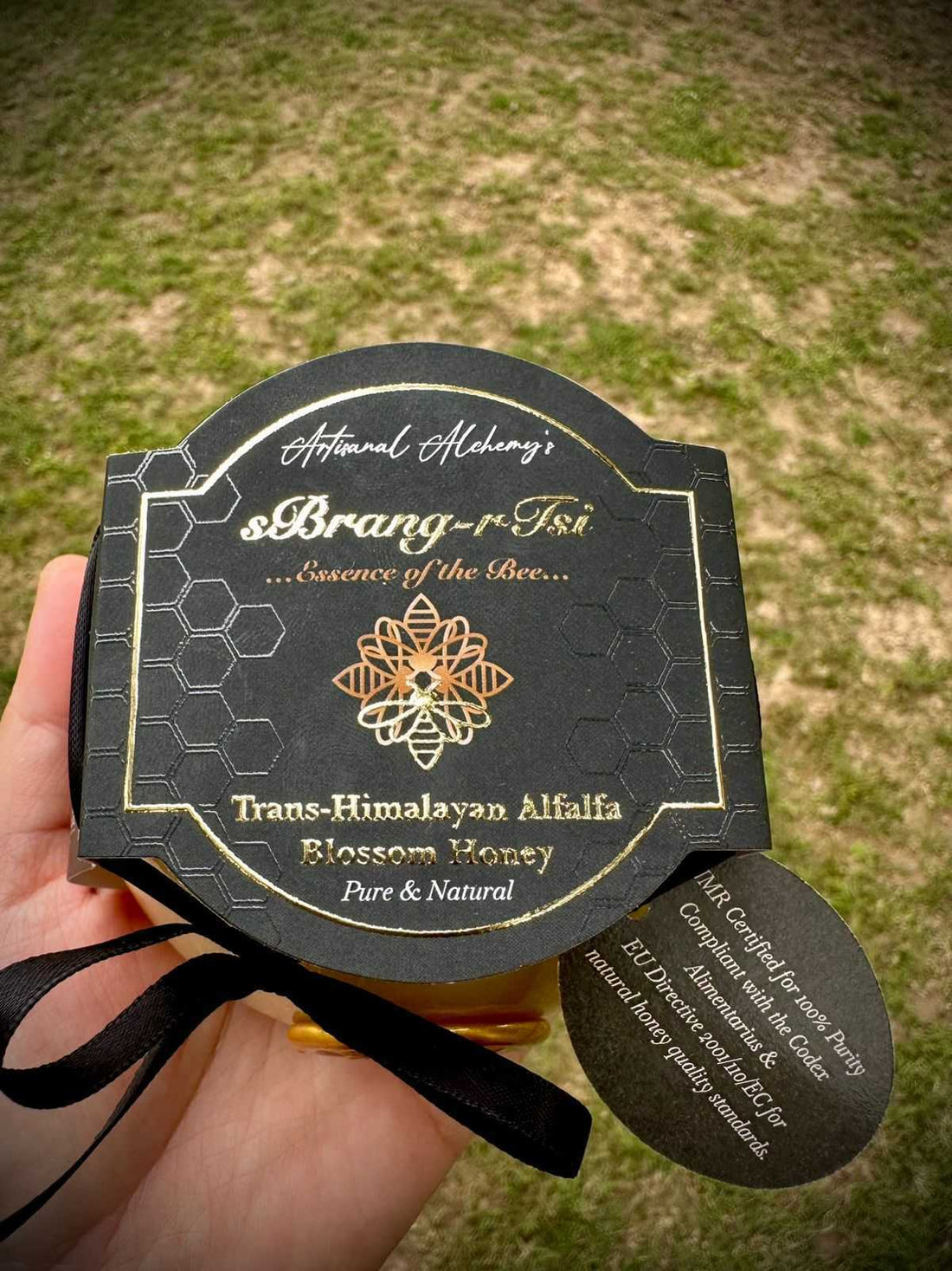 Alfalfa Blossom Honey Trans-Himalayan (Export Certified - NMR Certified for Purity) - 360gms | Artisanal Alchemy