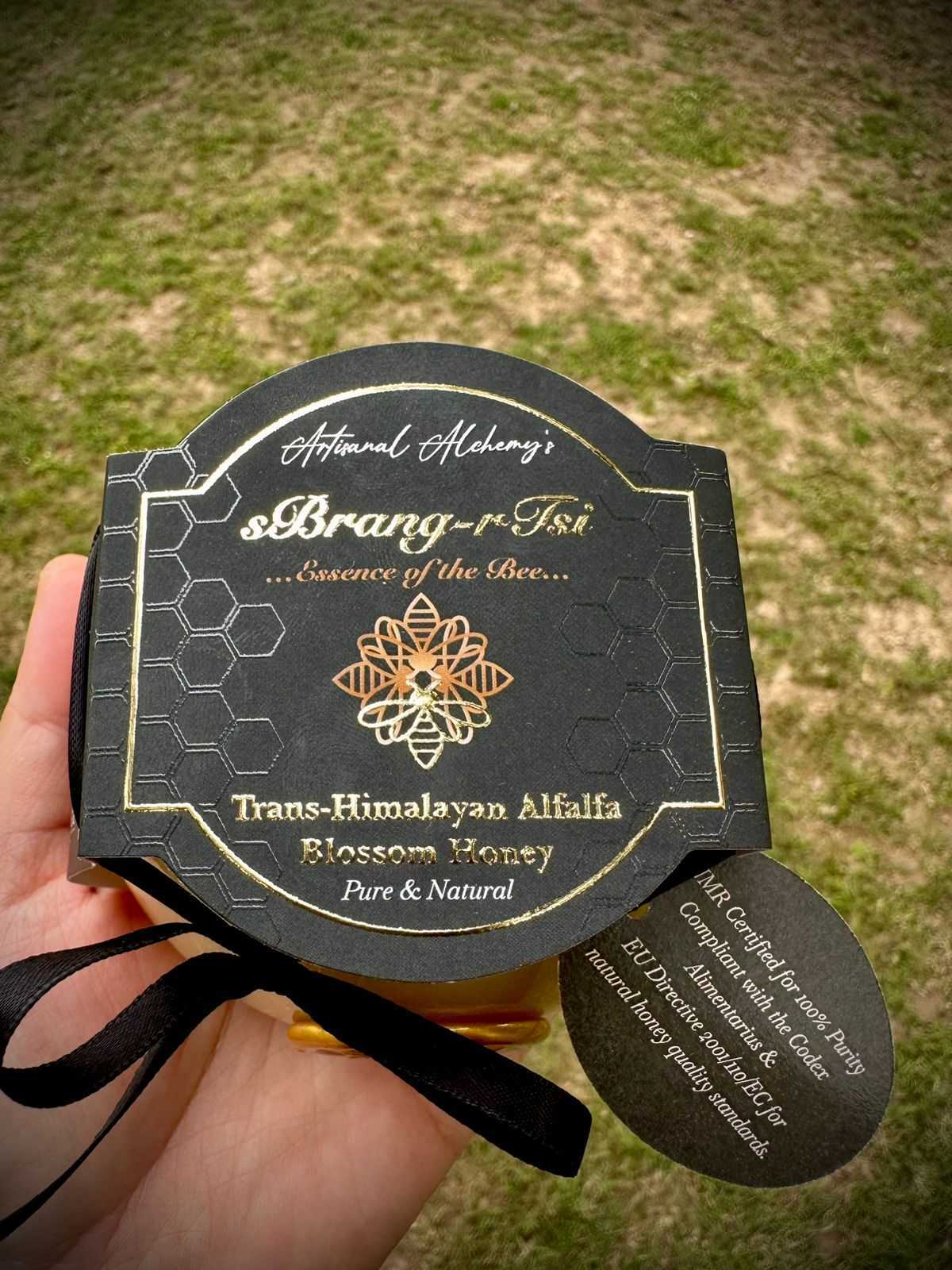 Alfalfa Blossom Honey Trans-Himalayan (Export Certified - NMR Certified for Purity) - 360gms | Artisanal Alchemy