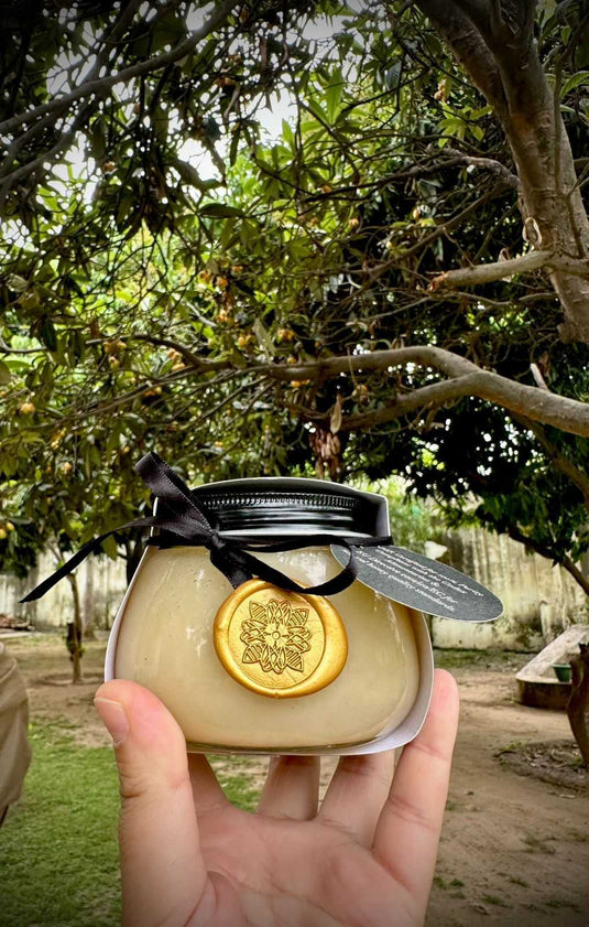 Alfalfa Blossom Honey Trans-Himalayan (Export Certified - NMR Certified for Purity) - 360gms | Artisanal Alchemy