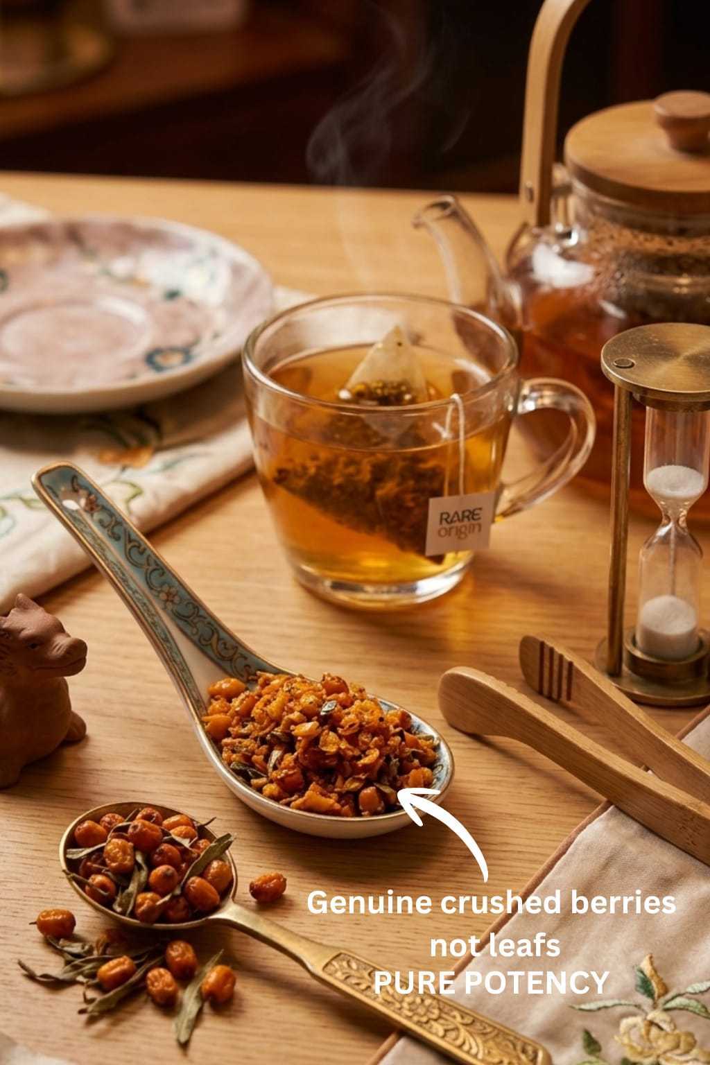 Himalayan Seabuckthorn Herbal Tea (2g x 14 tea bags) | Bhutan Herbal Tea