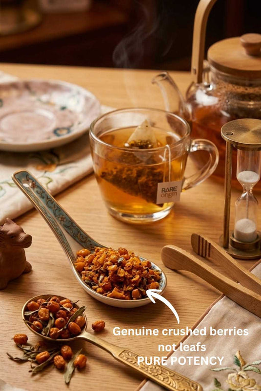 Himalayan Seabuckthorn Bhutan Herbal Tea (2g x 14 tea bags) | Rare Origin