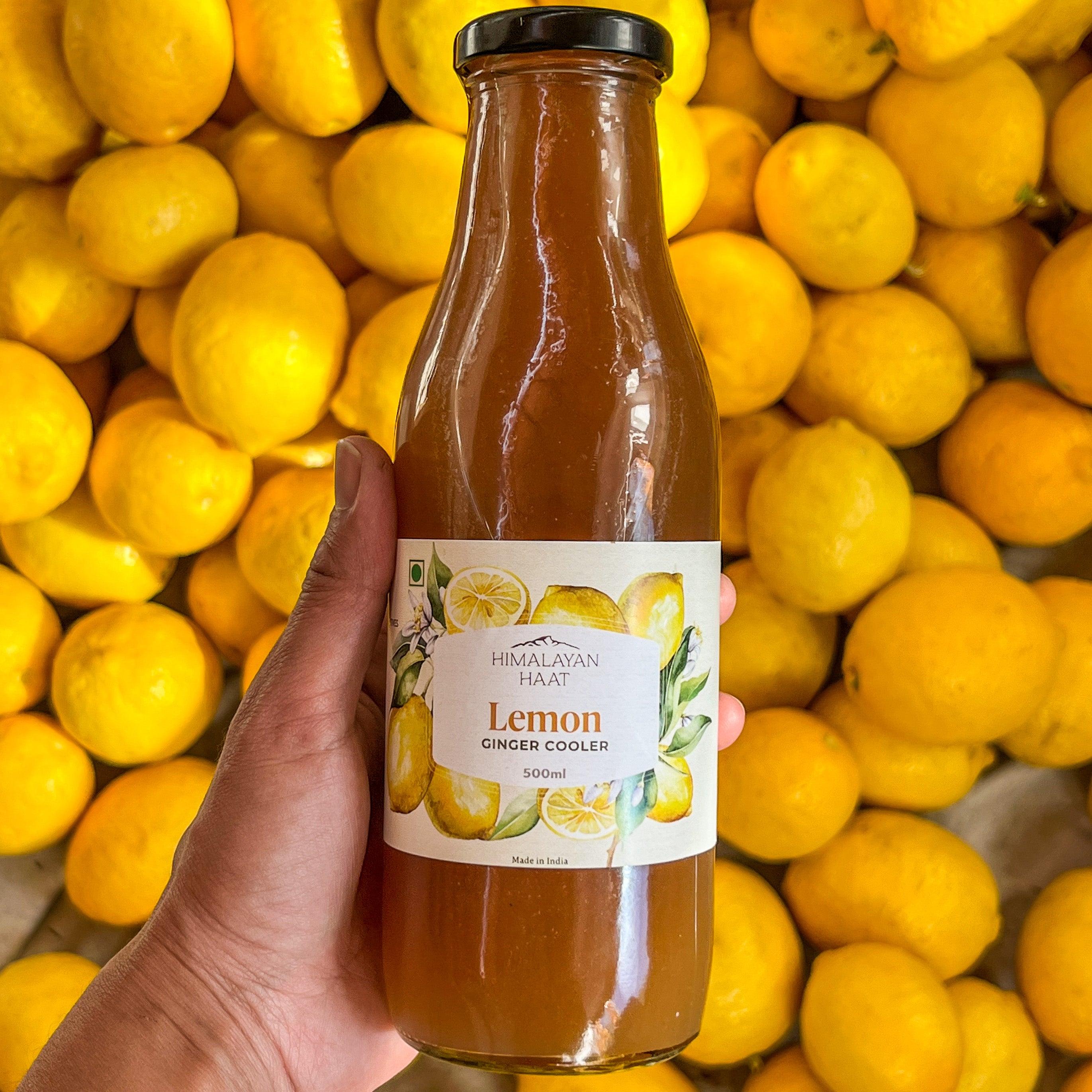 Lemon Ginger Cooler 500ml | Himalayan Haat
