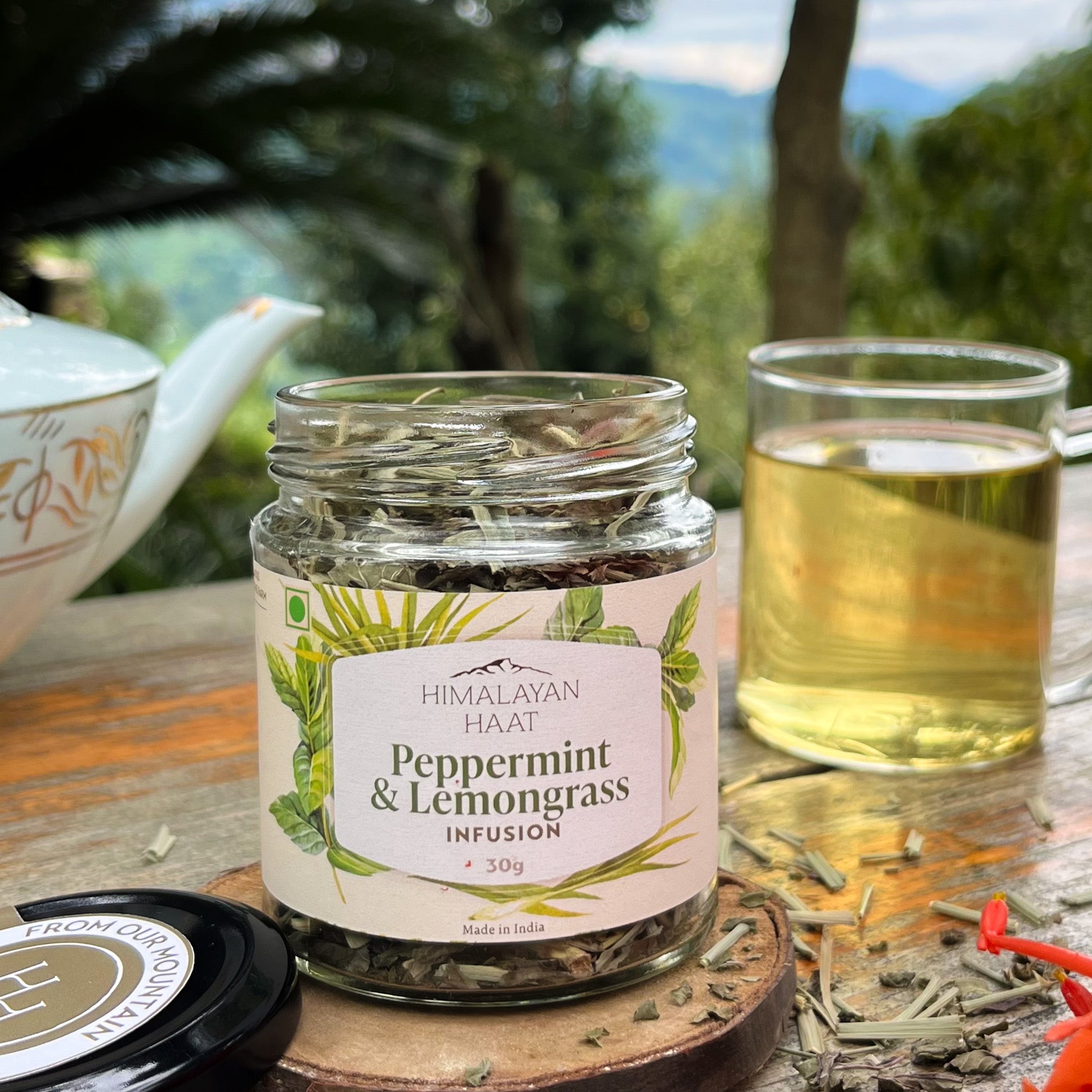 Peppermint and Lemongrass Herbal Infusion 30gms | Himalayan Haat