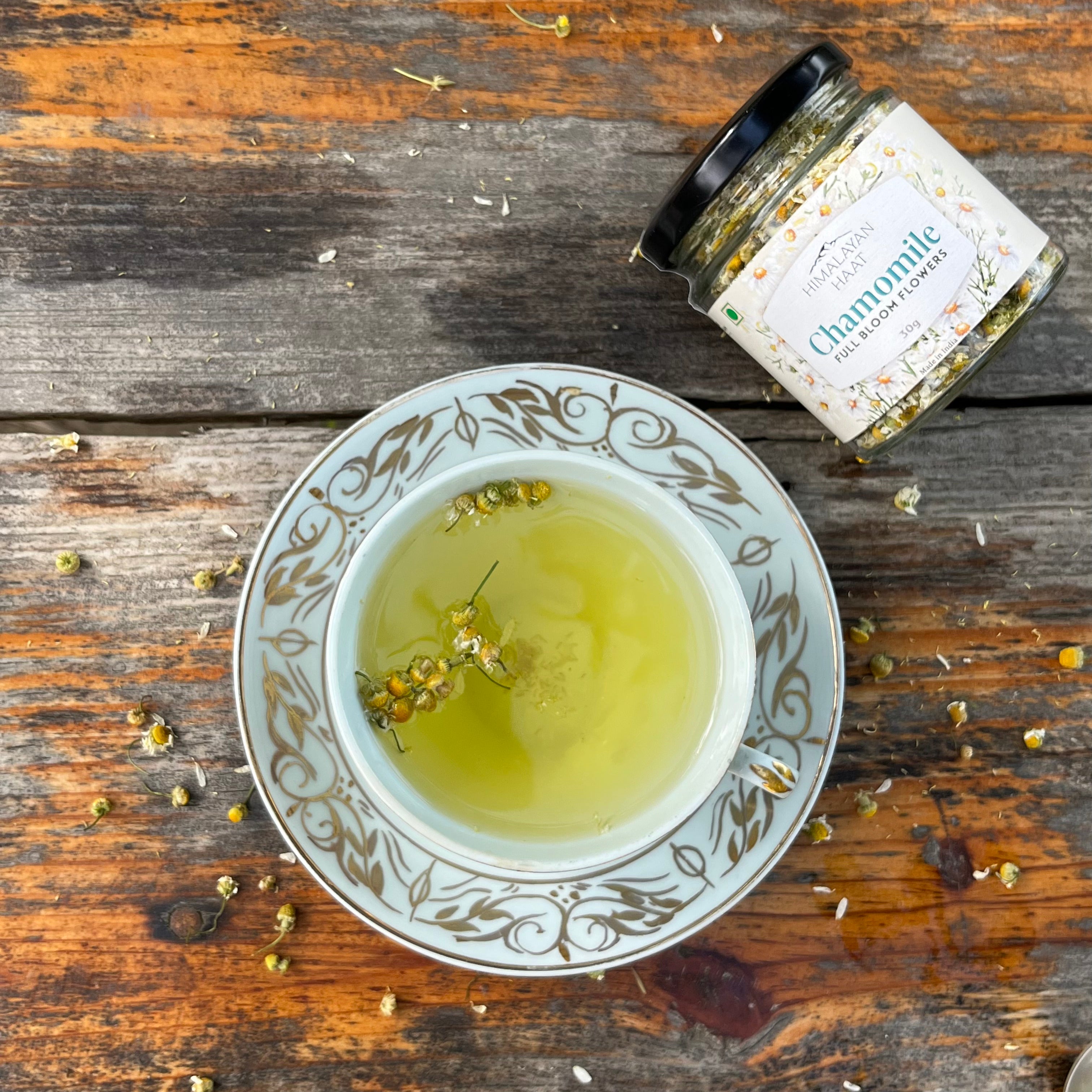 Full Bloom Chamomile Flowers 30gms | Himalayan Haat