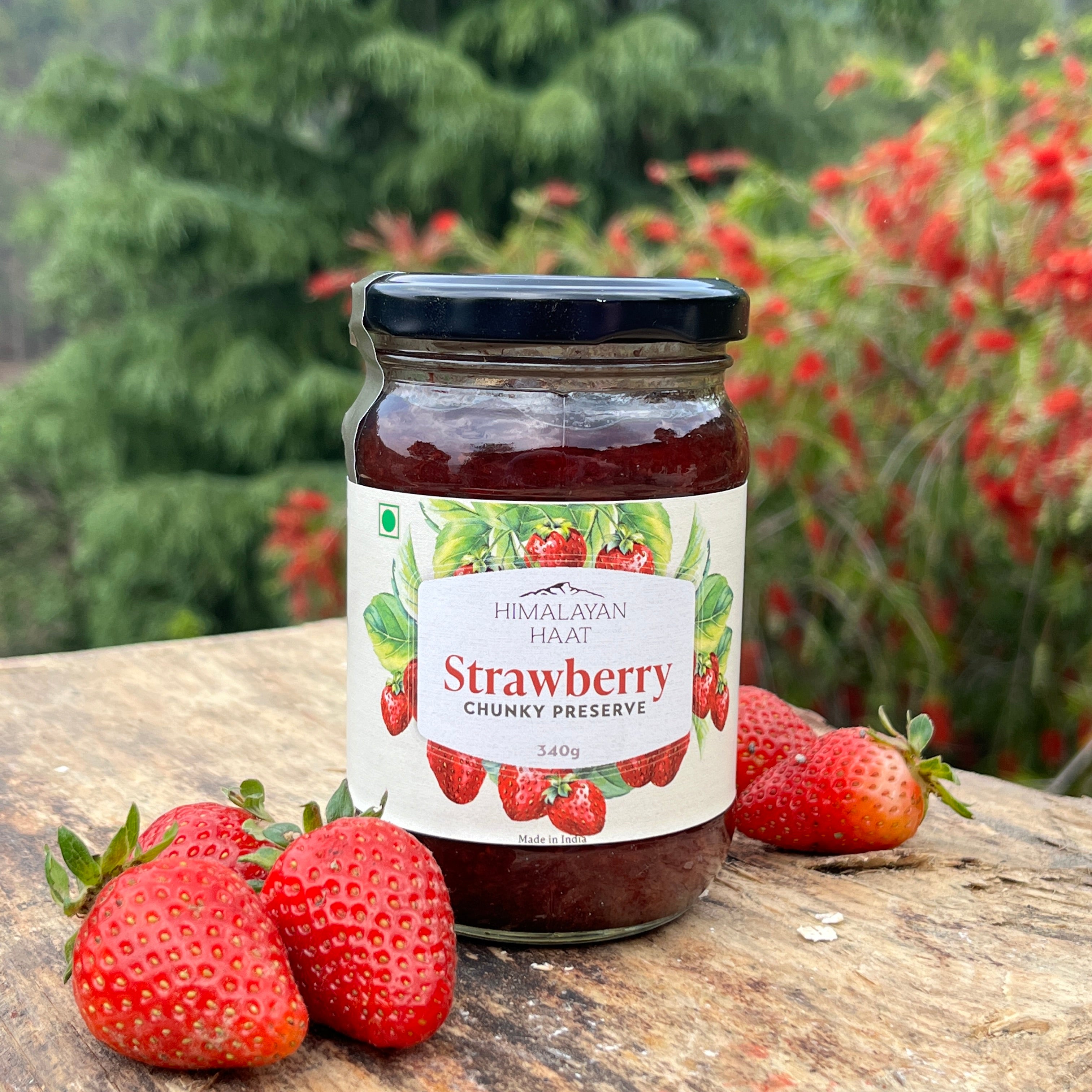 Chunky Strawberry Preserve | Himalayan Haat