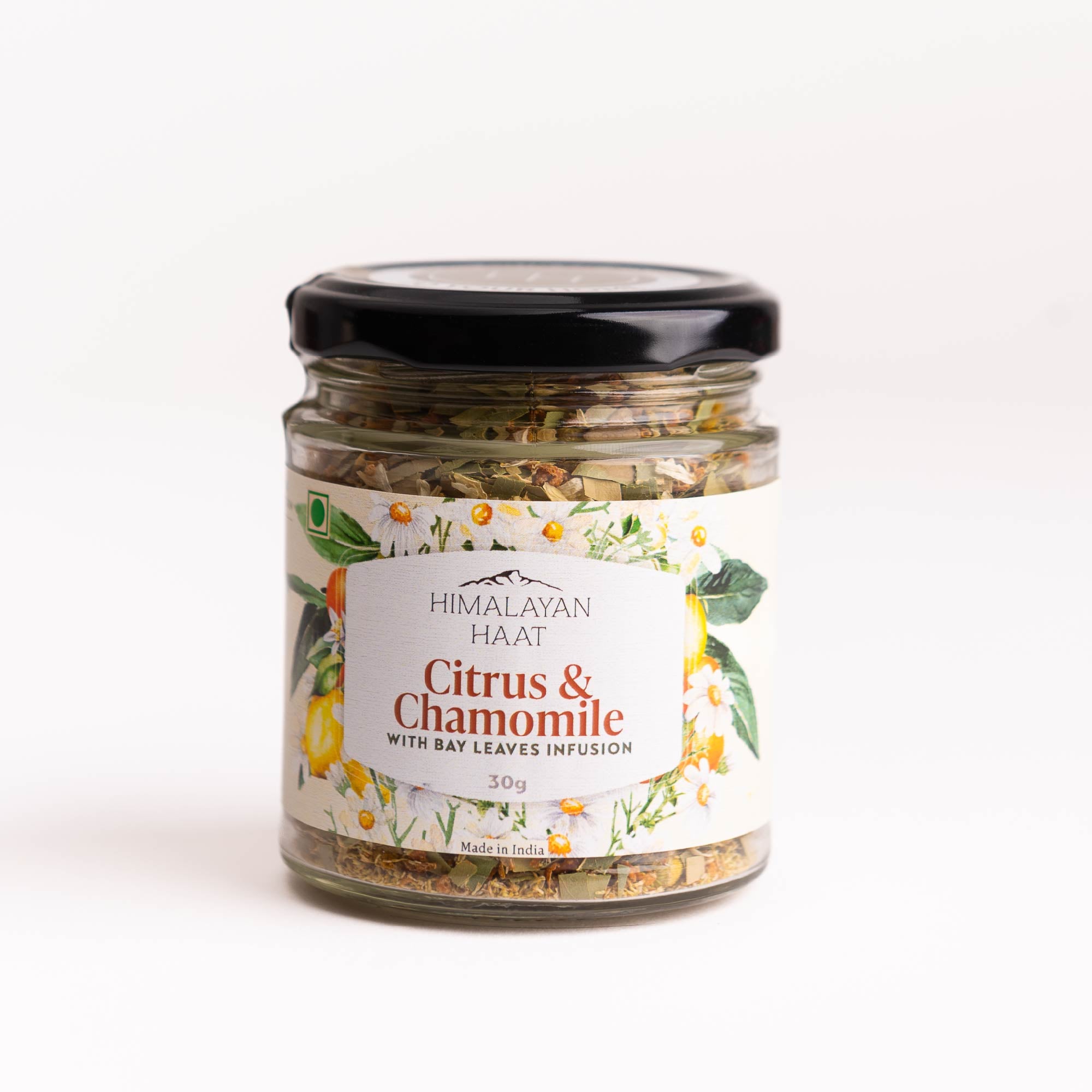 Citrus & Chamomile with Bay Leaves Herbal Infusion 30gms | Himalayan Haat