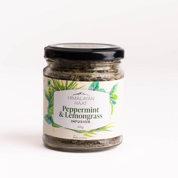 Peppermint and Lemongrass Herbal Infusion 30gms | Himalayan Haat