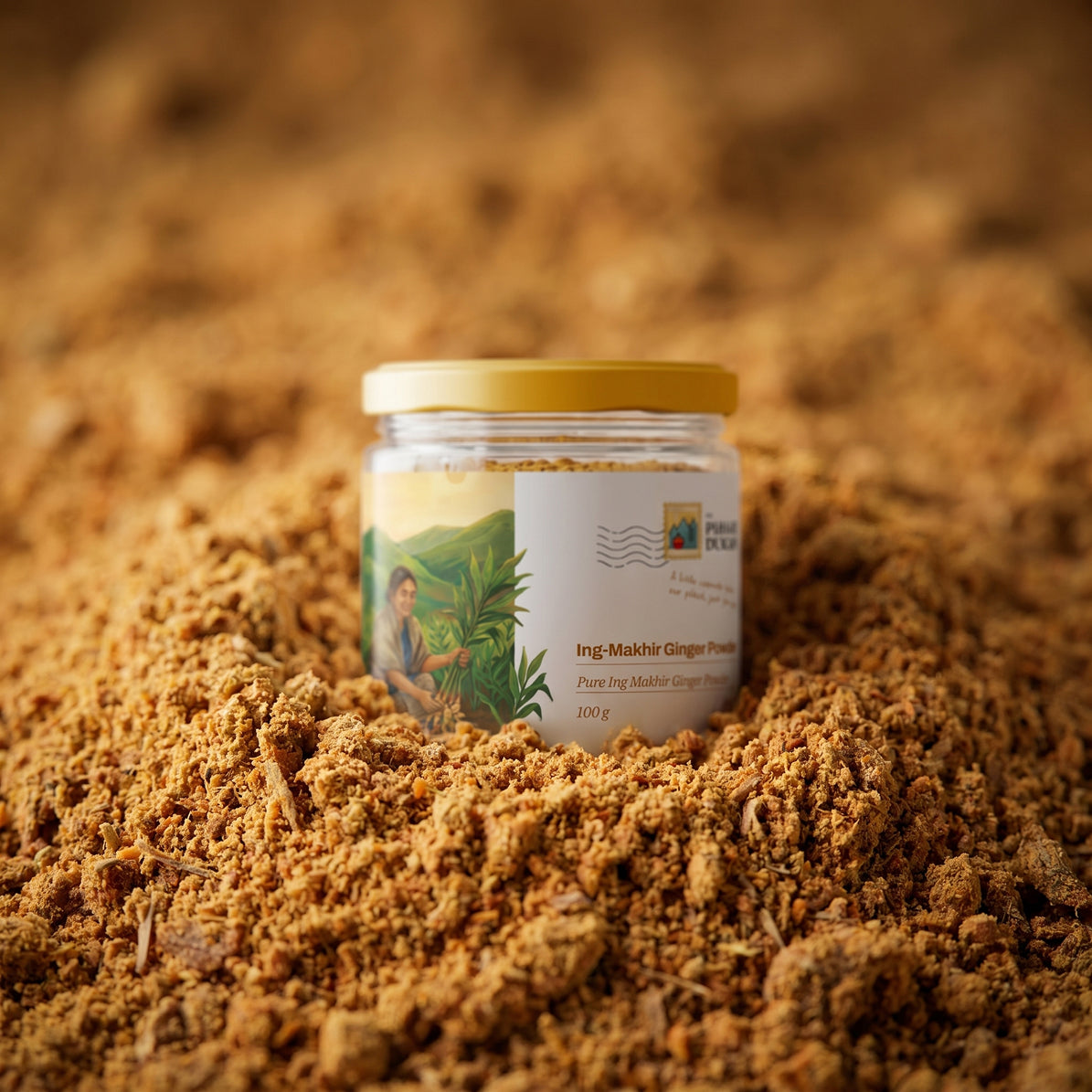 Ing Makhir Ginger (Highest Gingerol content) - 100gms  | My Pahadi Dukan