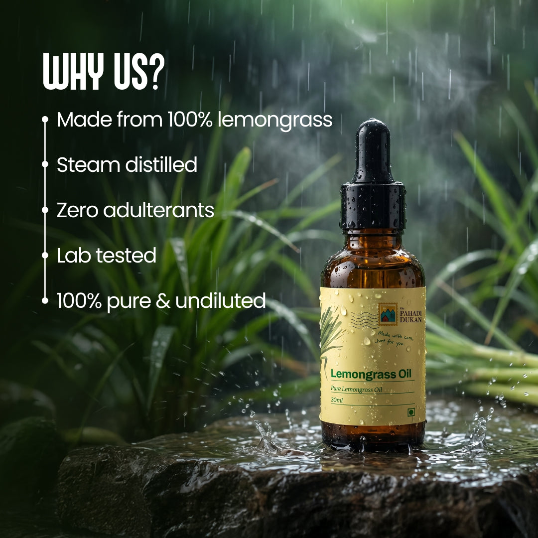 Lemongrass Oil | My Pahadi Dukan