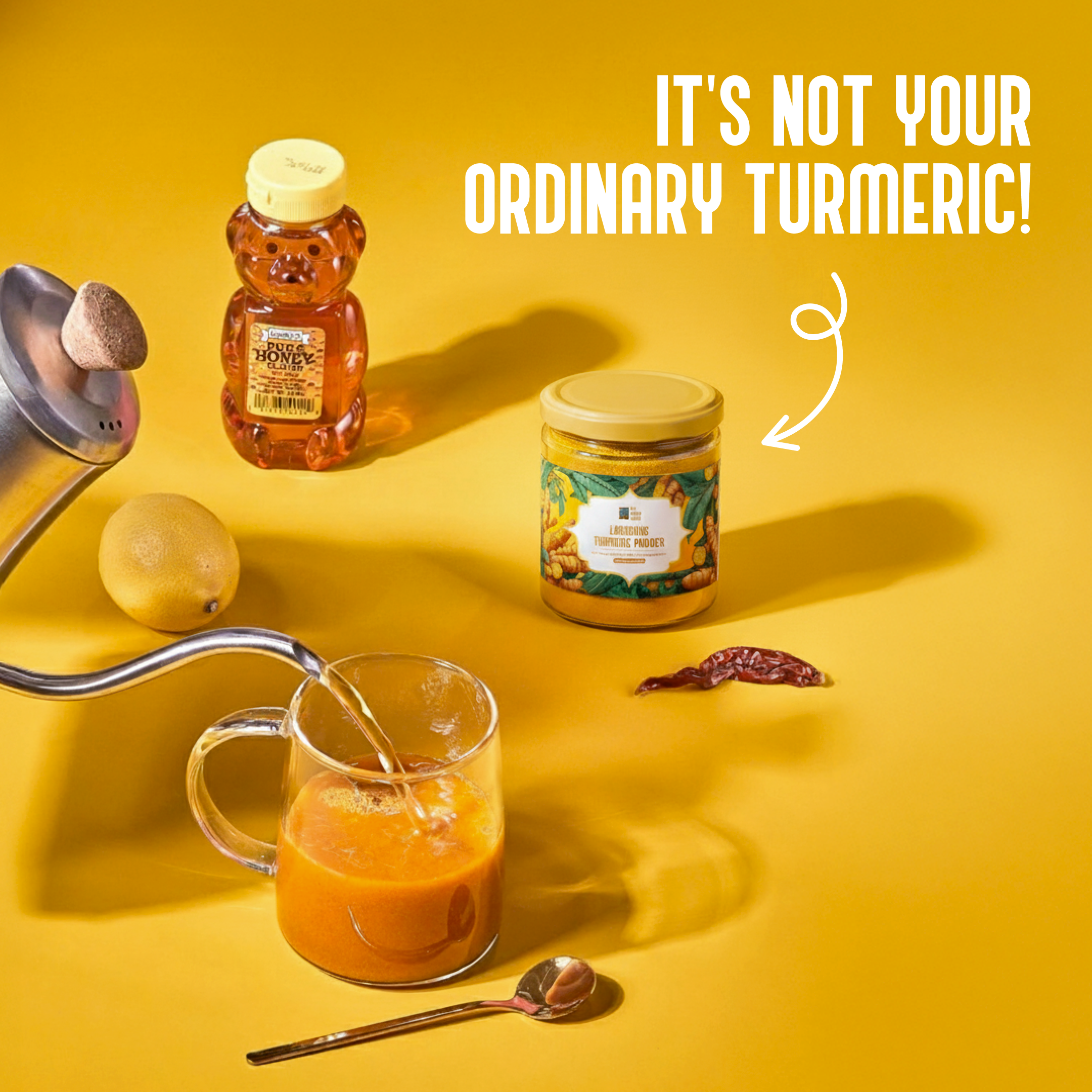 Lakadong Turmeric 8 – 10% Curcumin) - 100gms | My Pahadi Dukan