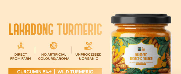 Lakadong Turmeric 8 – 10% Curcumin) | My Pahadi Dukan