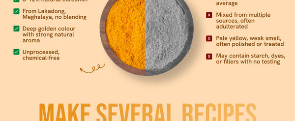Lakadong Turmeric 8 – 10% Curcumin) | My Pahadi Dukan