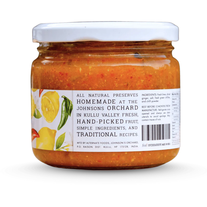 Lemon Pickle 315g | Big Bear Farms