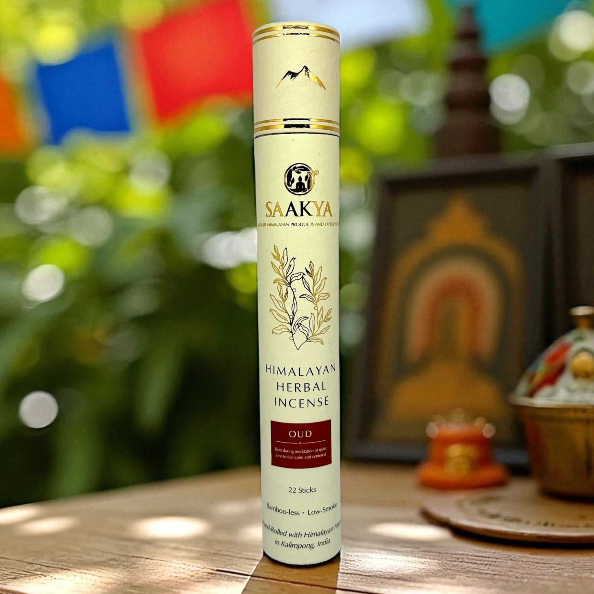 Bamboo-less Oud Incense Sticks | Saakya