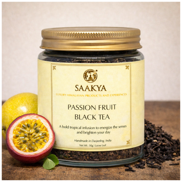 Passion Fruit Black Tea (50g, 150+ Cups) | Saakya