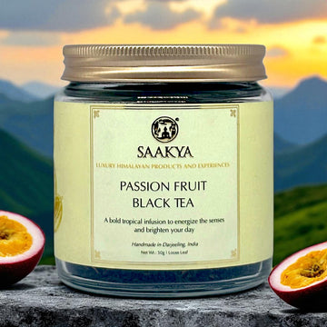 Passion Fruit Black Tea (50g, 150+ Cups) | Saakya