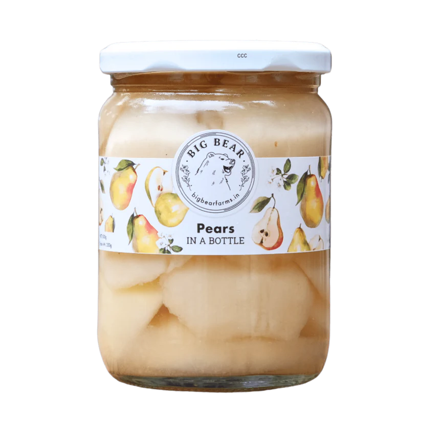 Bottled Pears 500g | Big Bear Farms
