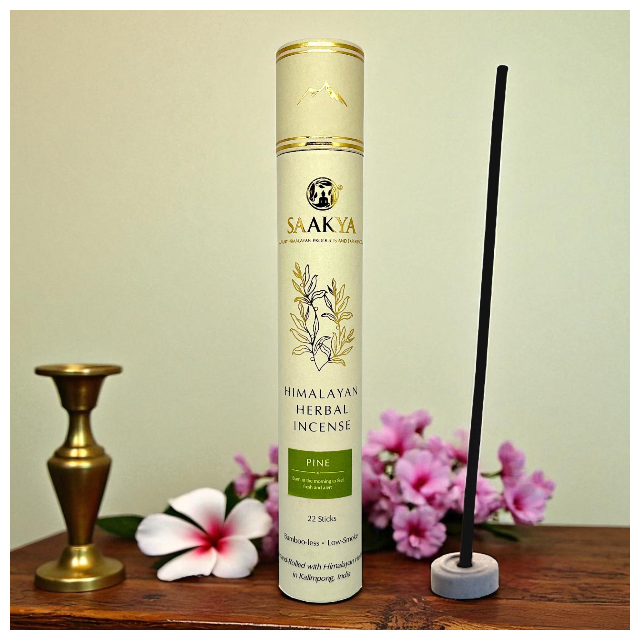 Bamboo-less Pine Incense Sticks | Saakya