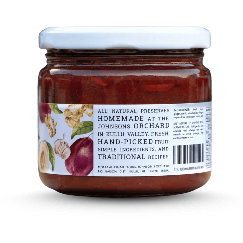 Plum Chutney 350g | Big Bear Farms