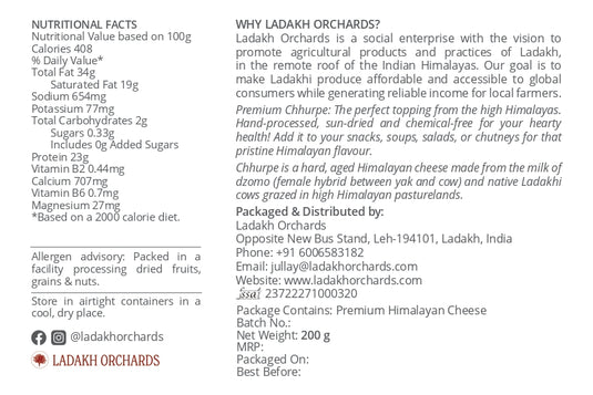 Premium Himalayan Cheese 