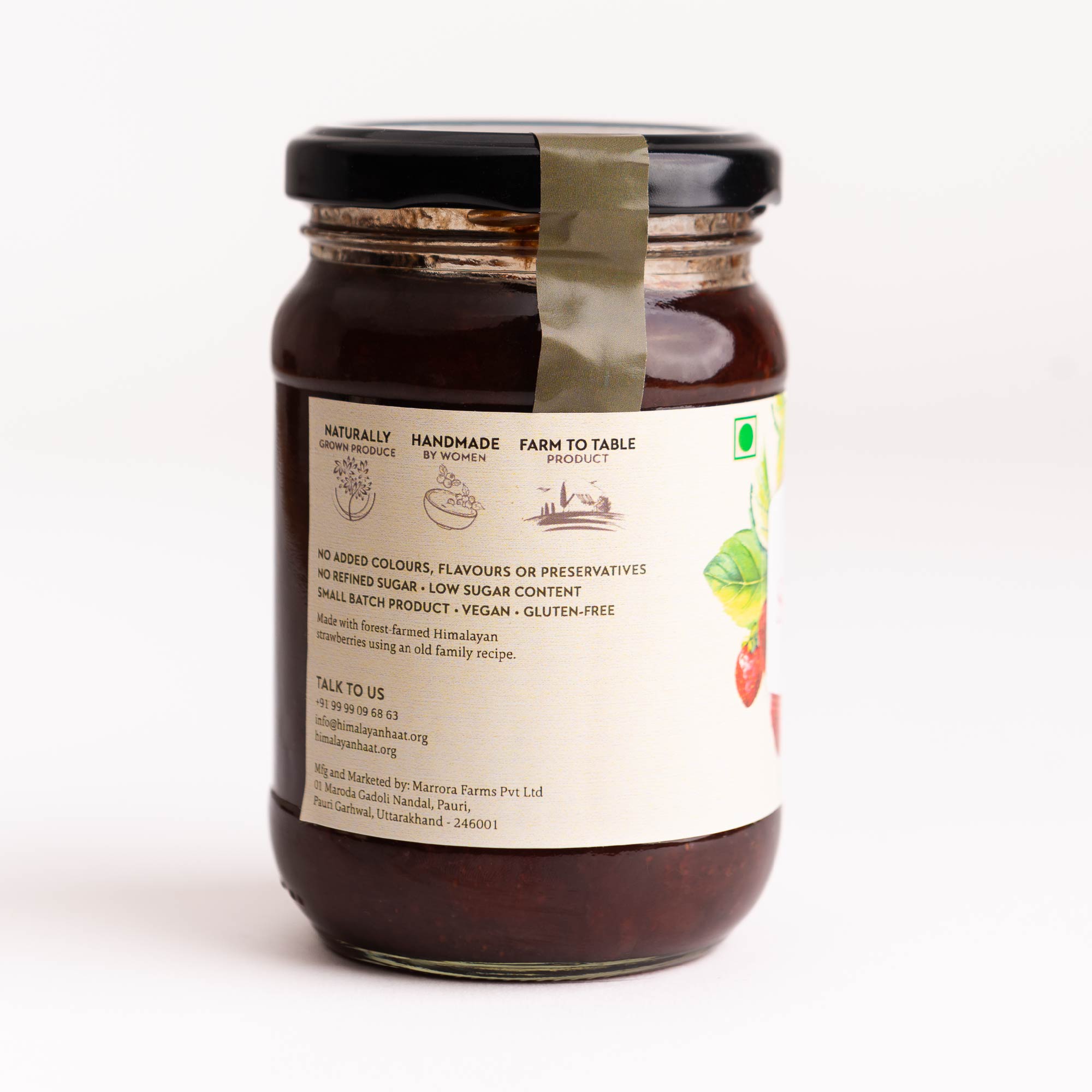 Chunky Strawberry Preserve | Himalayan Haat