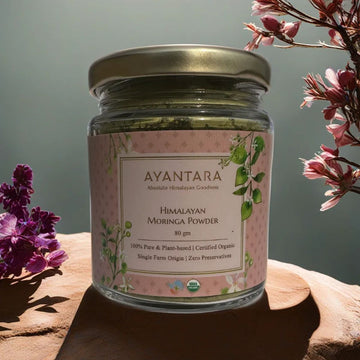 Buy Pure Himalayan Moringa Leaf Powder Online - Boost Your Wellness Journey 