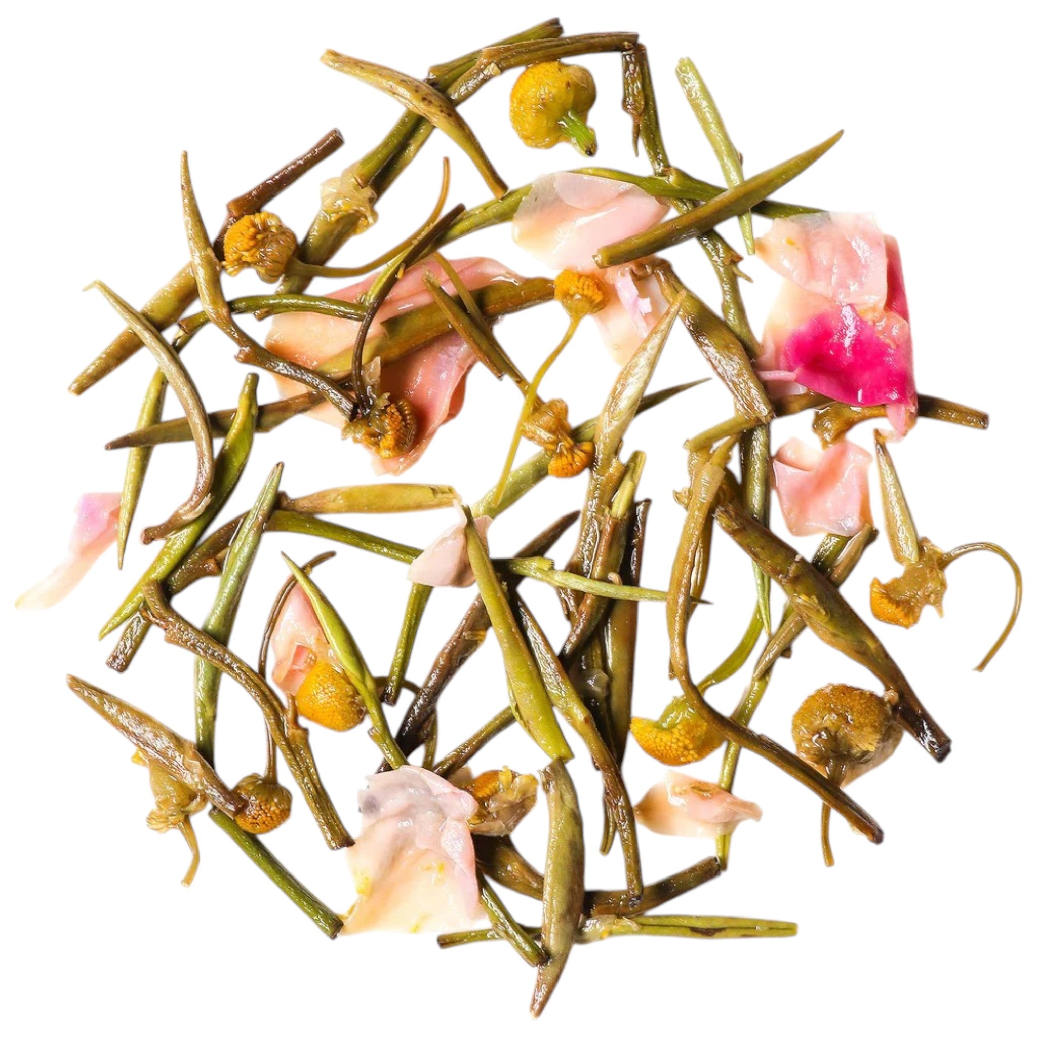 Rose Chamomile White Tea (25g, 75+ Cups) | Saakya