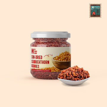 Premium Sea Buckthorn Berries (Dried Seabuckthorn) - 80gms | My Pahadi Dukan