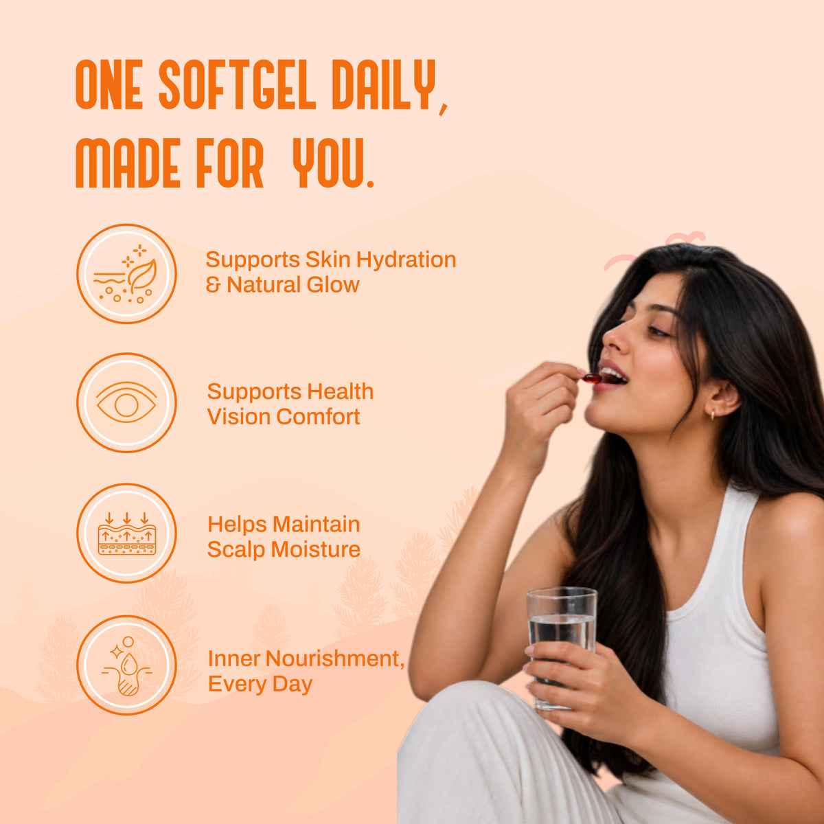 Seabuckthorn Oil Capsules (500mg Concentration) - 30 Capsules | My Pahadi Dukan
