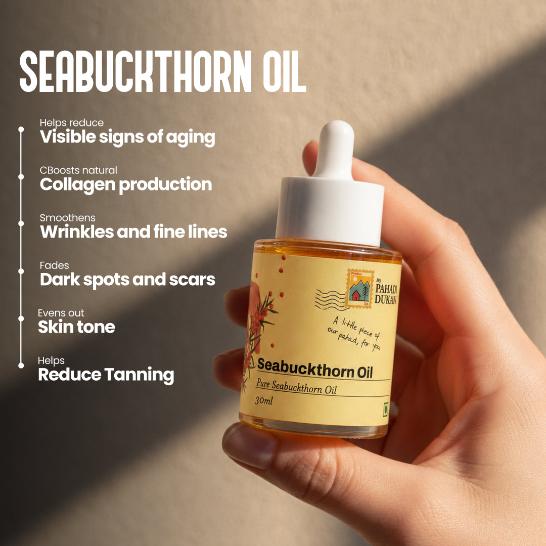 Sea Buckthorn Oil – CO₂ Extracted | My Pahadi Dukan