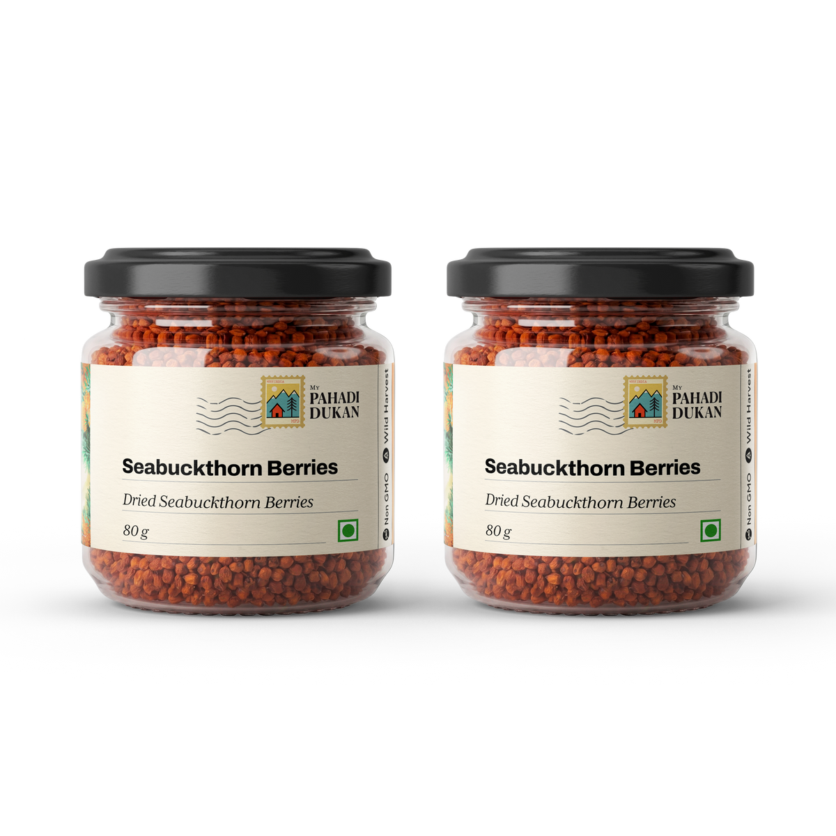 Premium Sea Buckthorn Berries (Dried Seabuckthorn) | My Pahadi Dukan