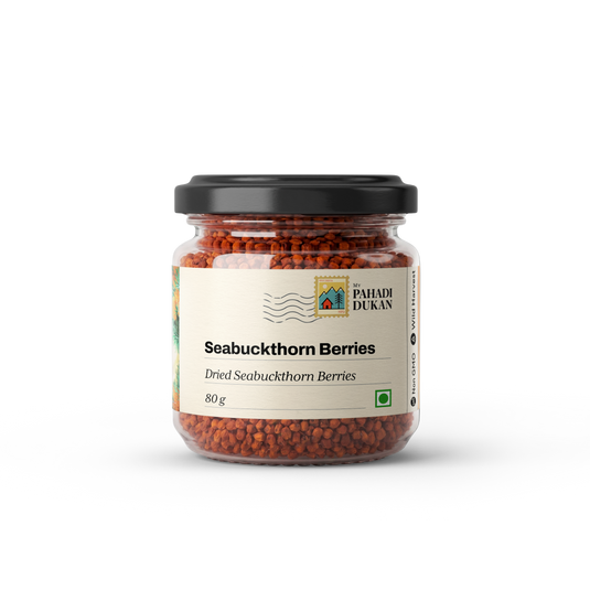 Premium Sea Buckthorn Berries (Dried Seabuckthorn) | My Pahadi Dukan