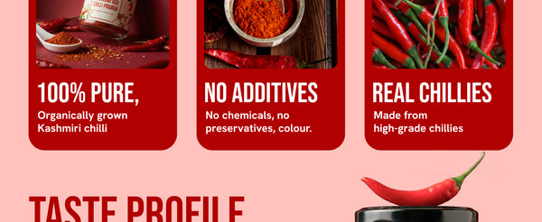 Kashmiri Red Chilli Powder - 100gms | My Pahadi Dukan