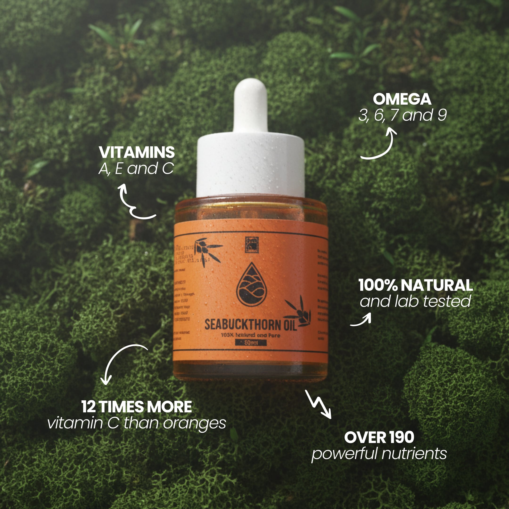 Sea Buckthorn Oil – CO₂ Extracted | My Pahadi Dukan