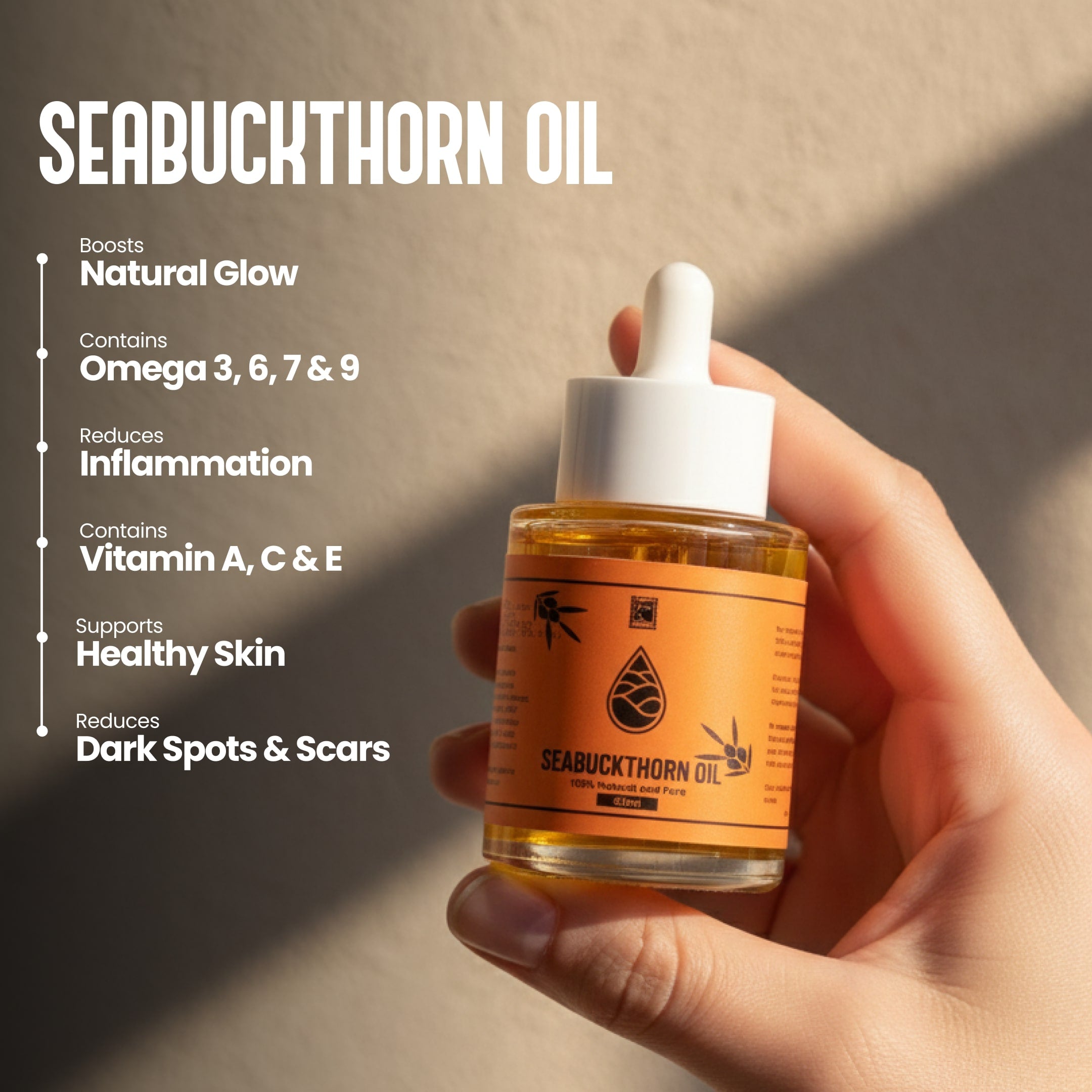 Sea Buckthorn Oil – CO₂ Extracted | My Pahadi Dukan