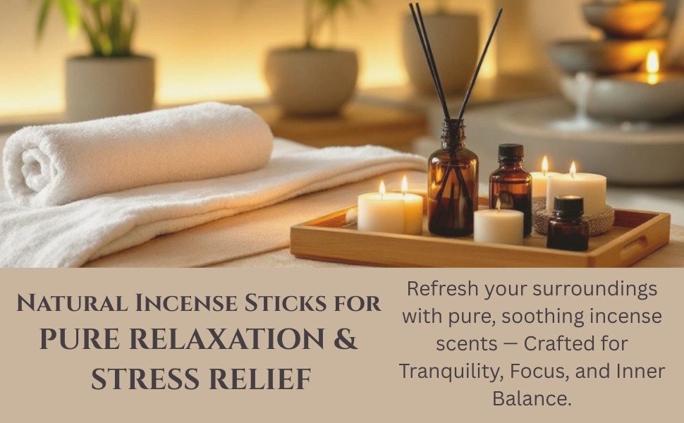 Bamboo-less Sandalwood Incense Sticks | Saakya