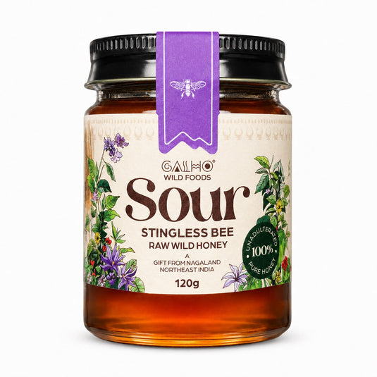 Putka Honey (Putka ko maha) from Stingless Bee (Melipona) - 120gms | Galho
