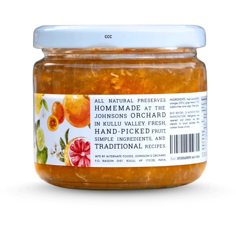 Three Citrus Marmalade 350gm | Big Bear Farms
