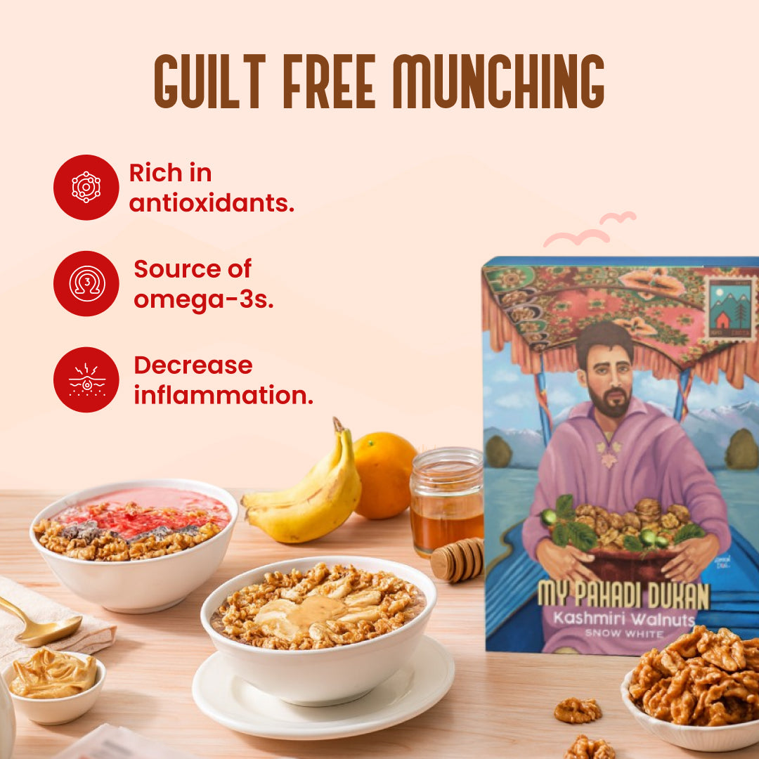 Kashmiri Walnut Kernels (Akhrot) | My Pahadi Dukan