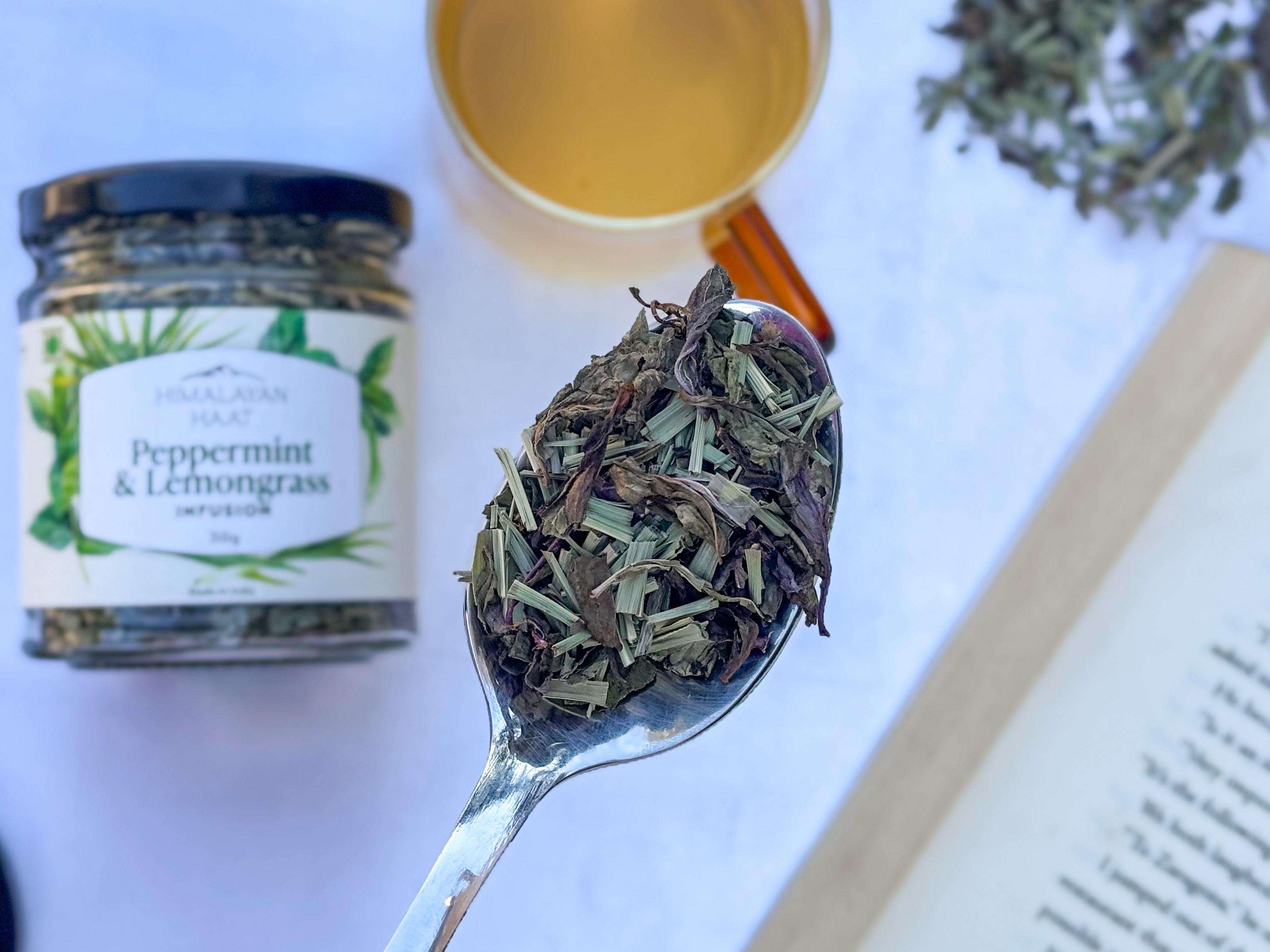 Peppermint and Lemongrass Herbal Infusion 30gms | Himalayan Haat
