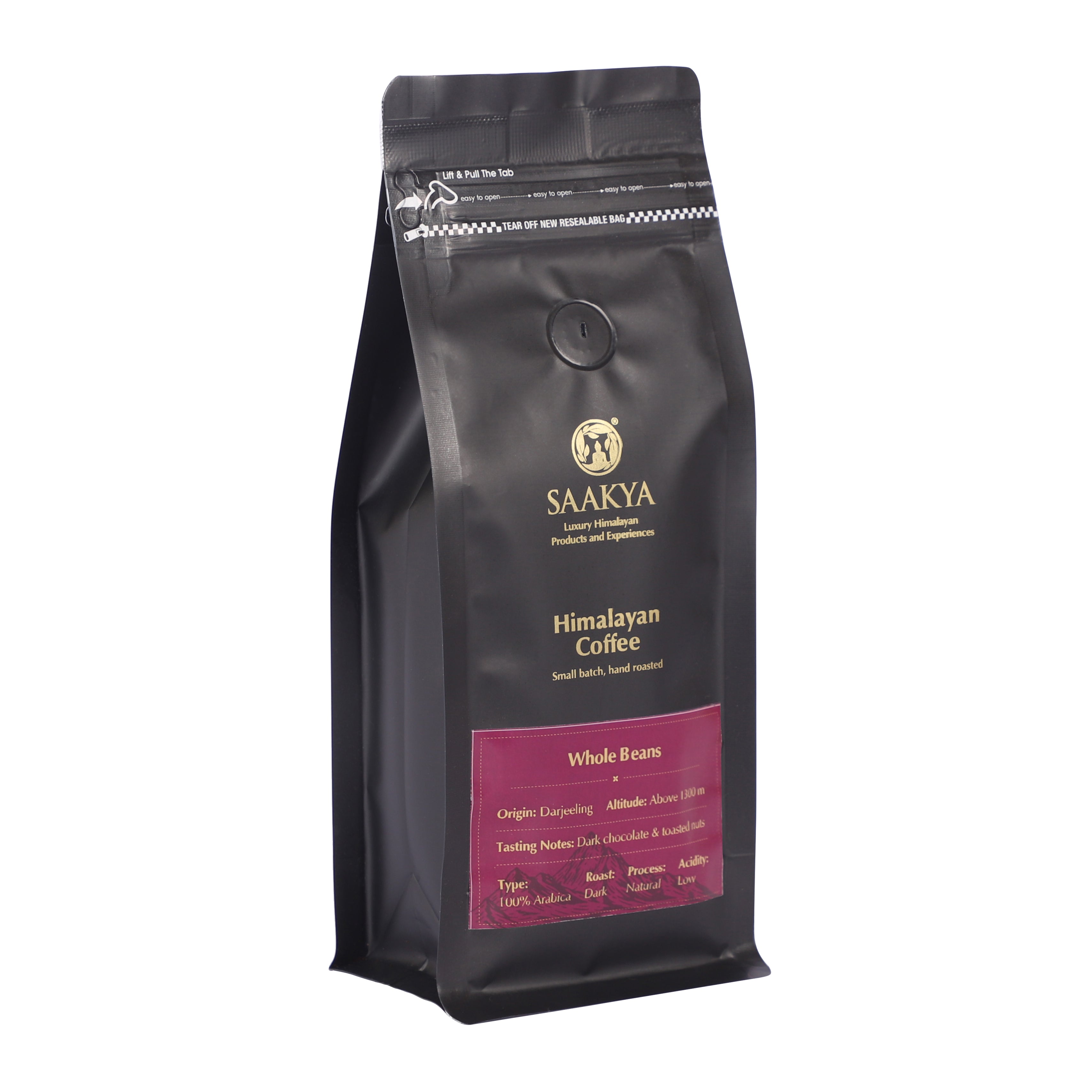 Himalayan Specialty Coffee – Dark Roast (250 g) | Whole Beans | Saakya