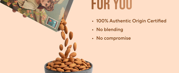 Single-tree Origin Premium Kashmiri Almonds (Badam) | My Pahadi Dukan