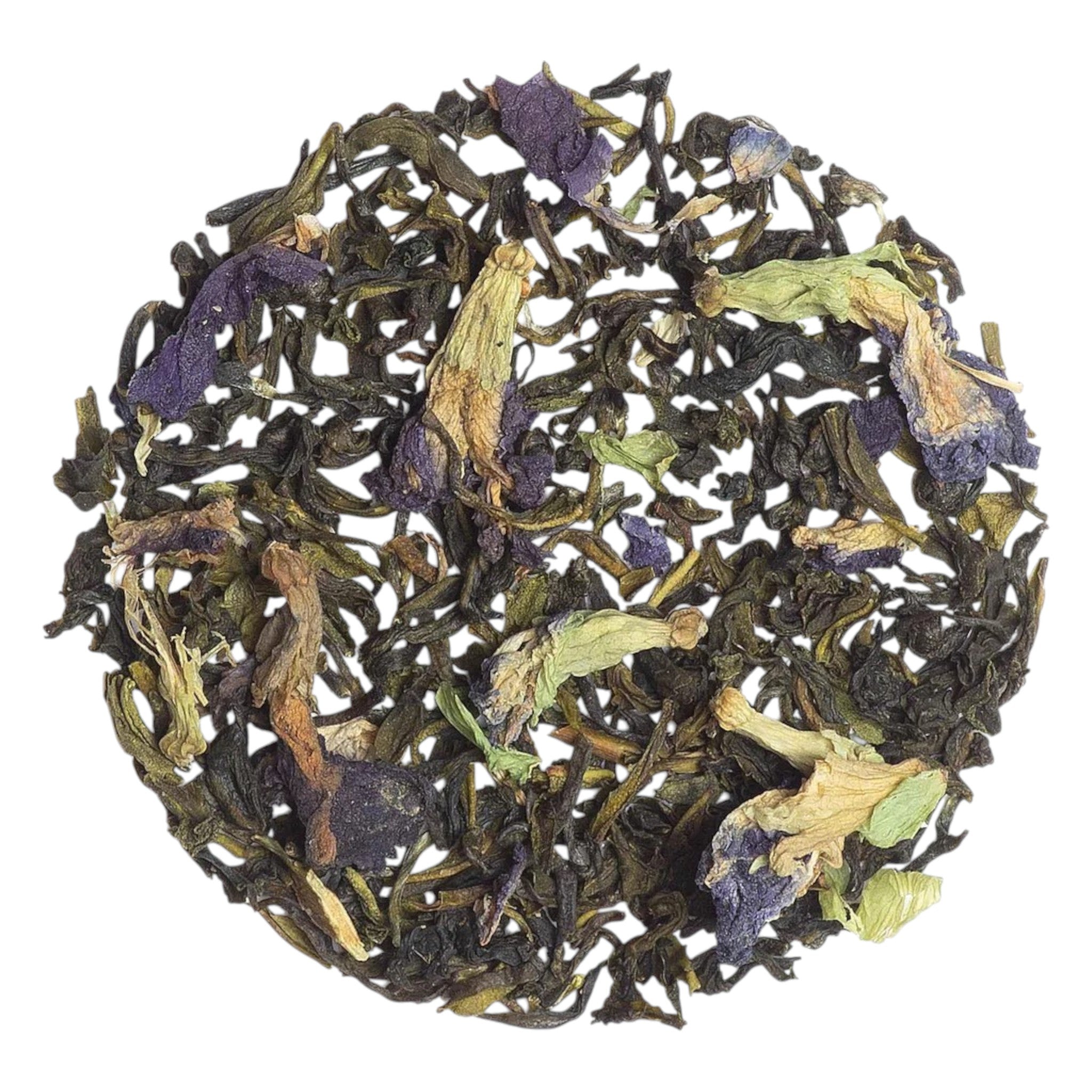 Blue Pea Flower Green Tea (50g, 150+ Cups) | Saakya