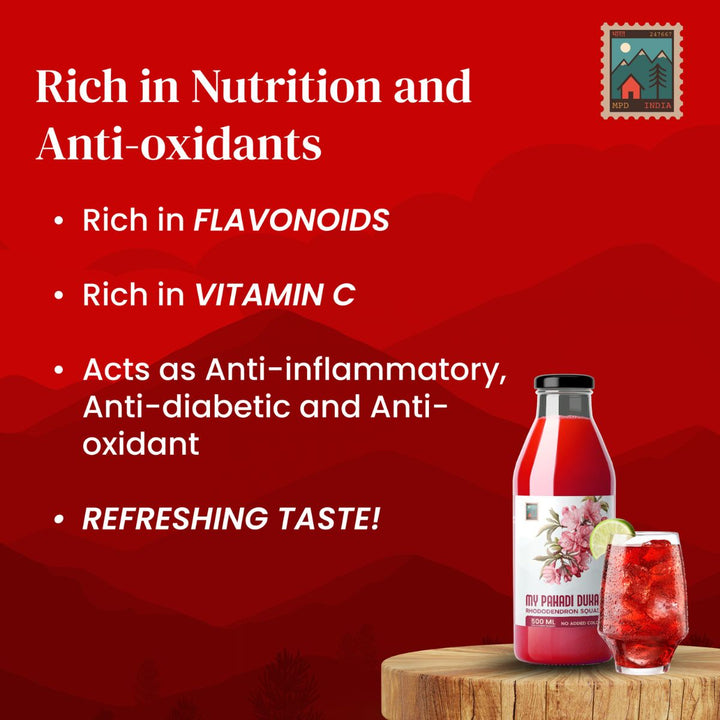buy rhododendron juice buransh online from Uttarakhand Benefits 